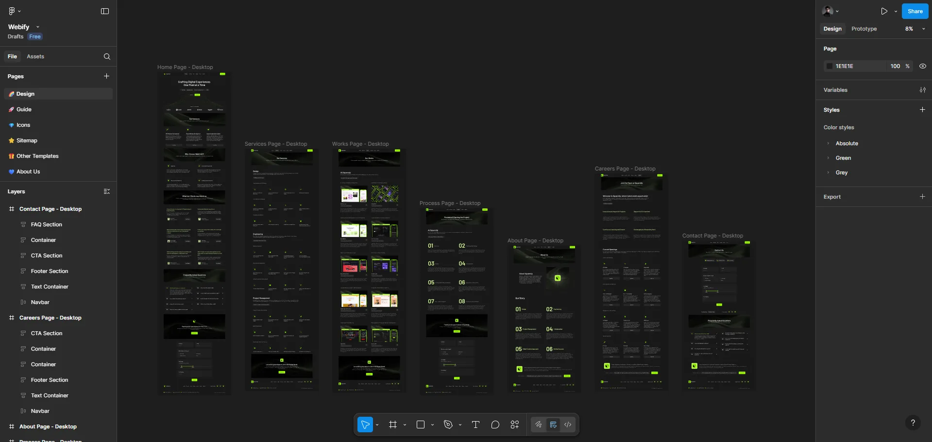 Figma Workspace Preview